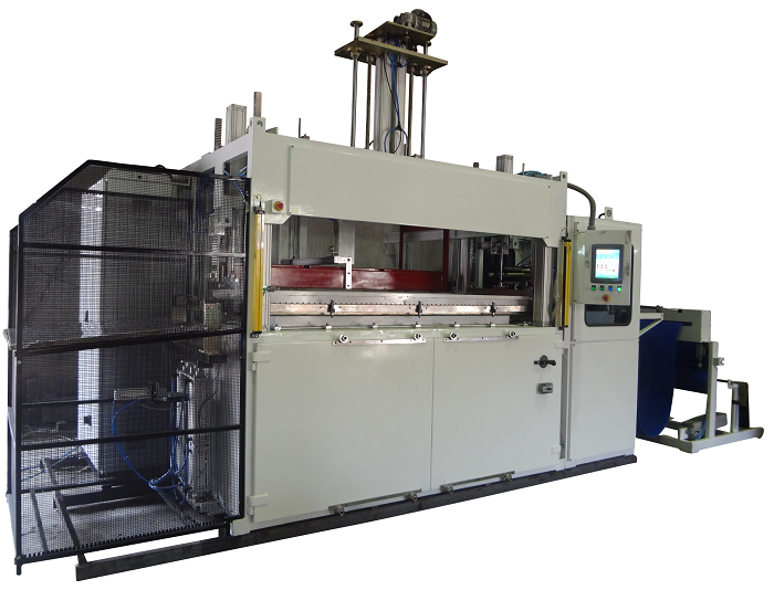 Single Station Thick Sheet Thermoforming Machine with Plug Assist low